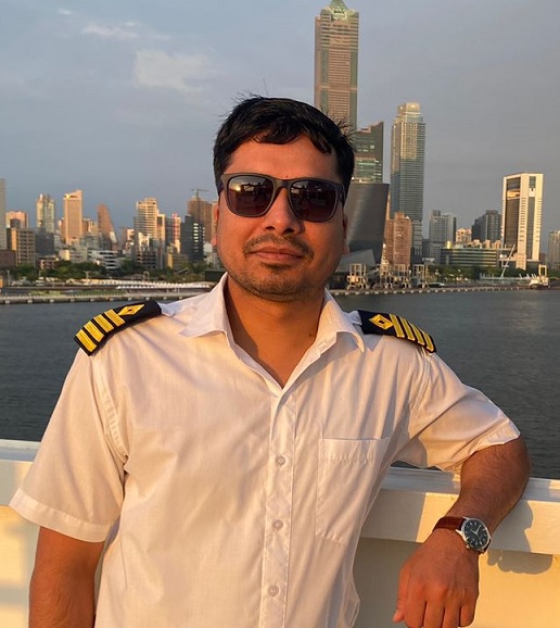 Capt. Sachin Yadav, Master Mariner