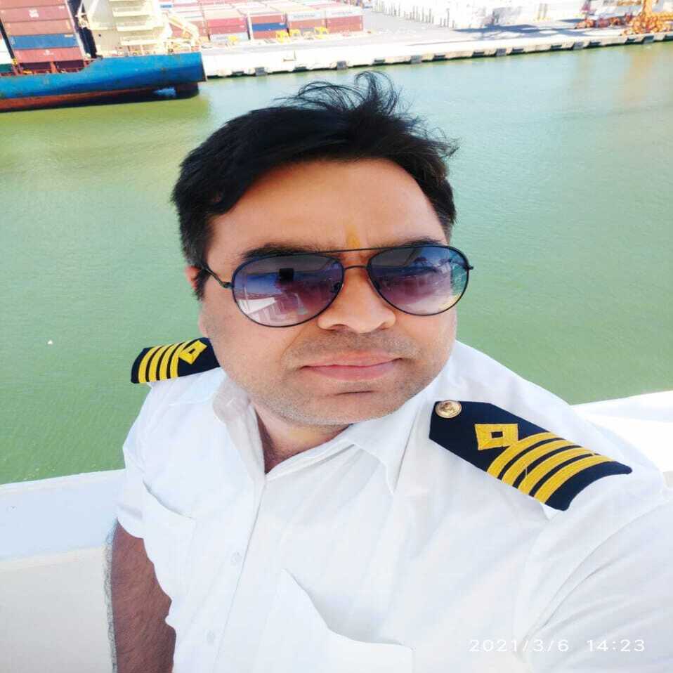 Capt. Vikrant Awasthi, Master Mariner